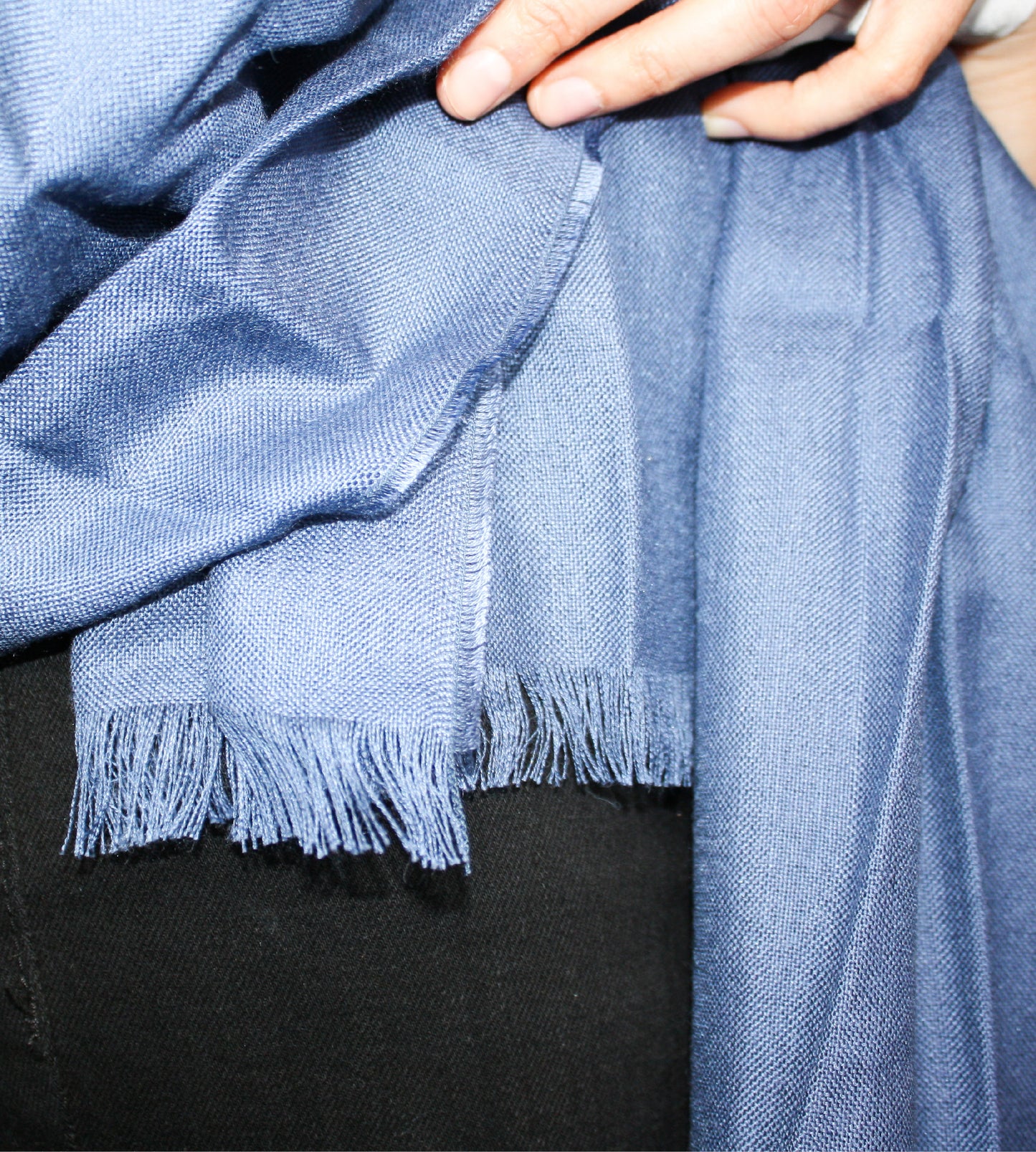 Pashminas de baby alpaca, bambú y seda