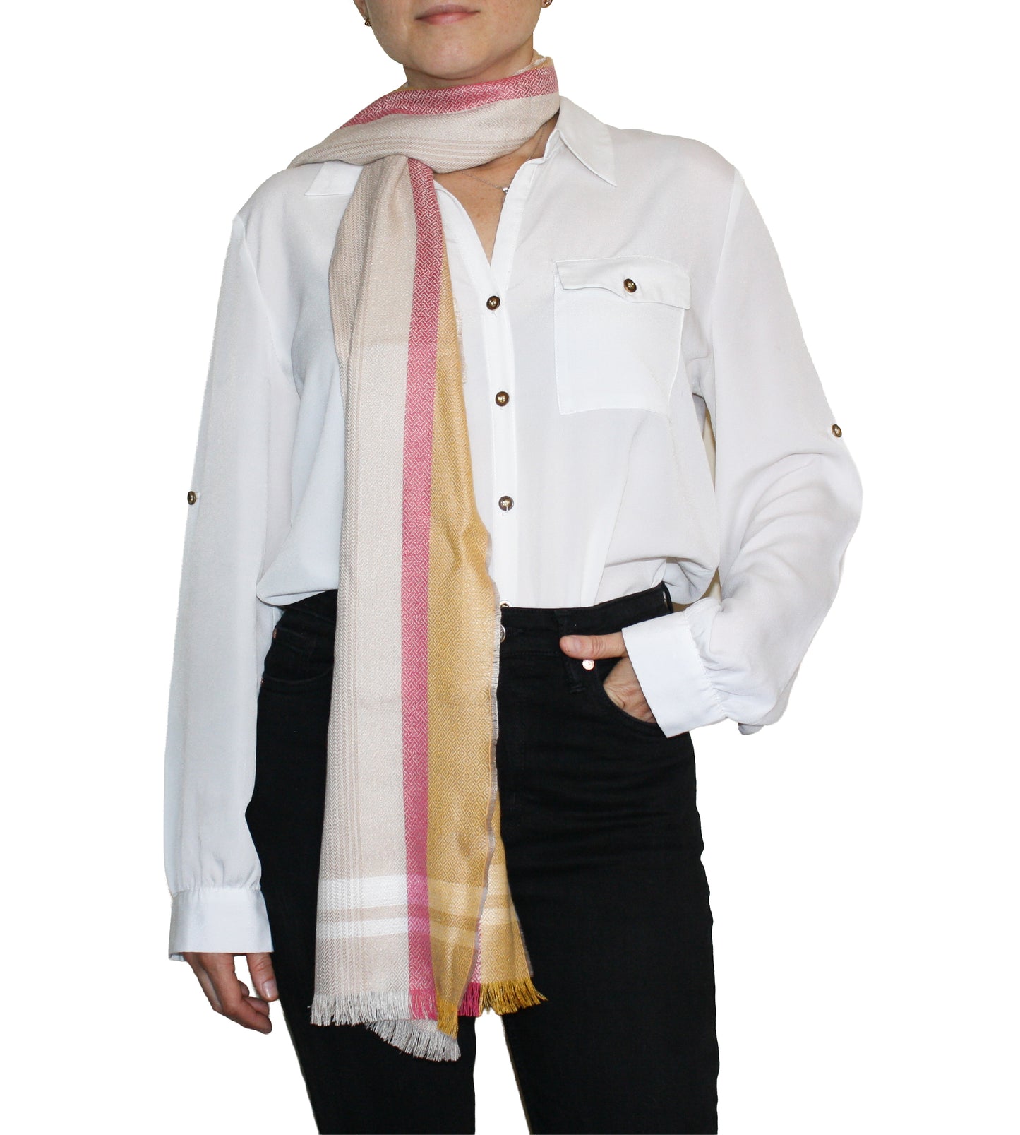 Pashminas de baby alpaca, bambú y seda