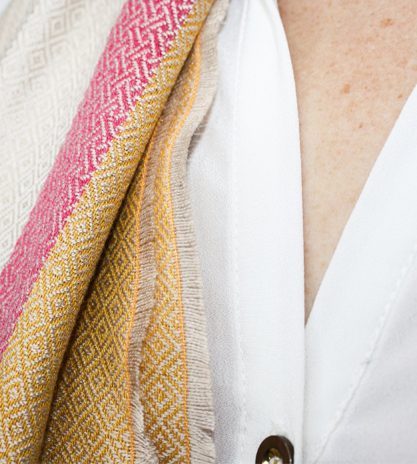 Pashminas de baby alpaca, bambú y seda