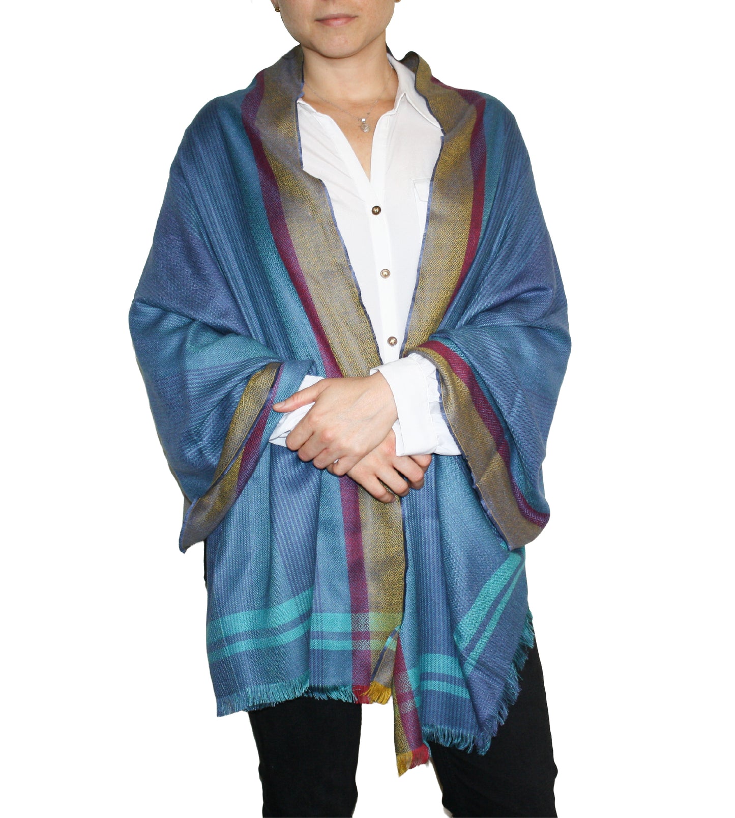 Pashminas de baby alpaca, bambú y seda