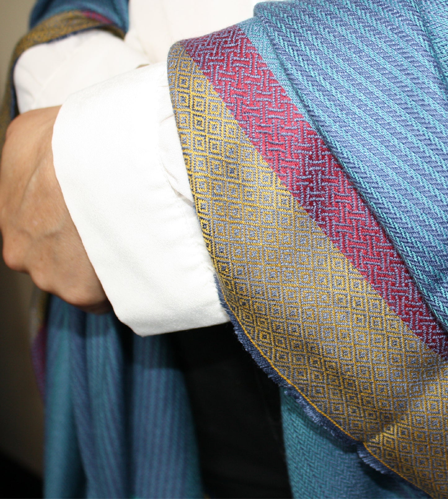 Pashminas de baby alpaca, bambú y seda