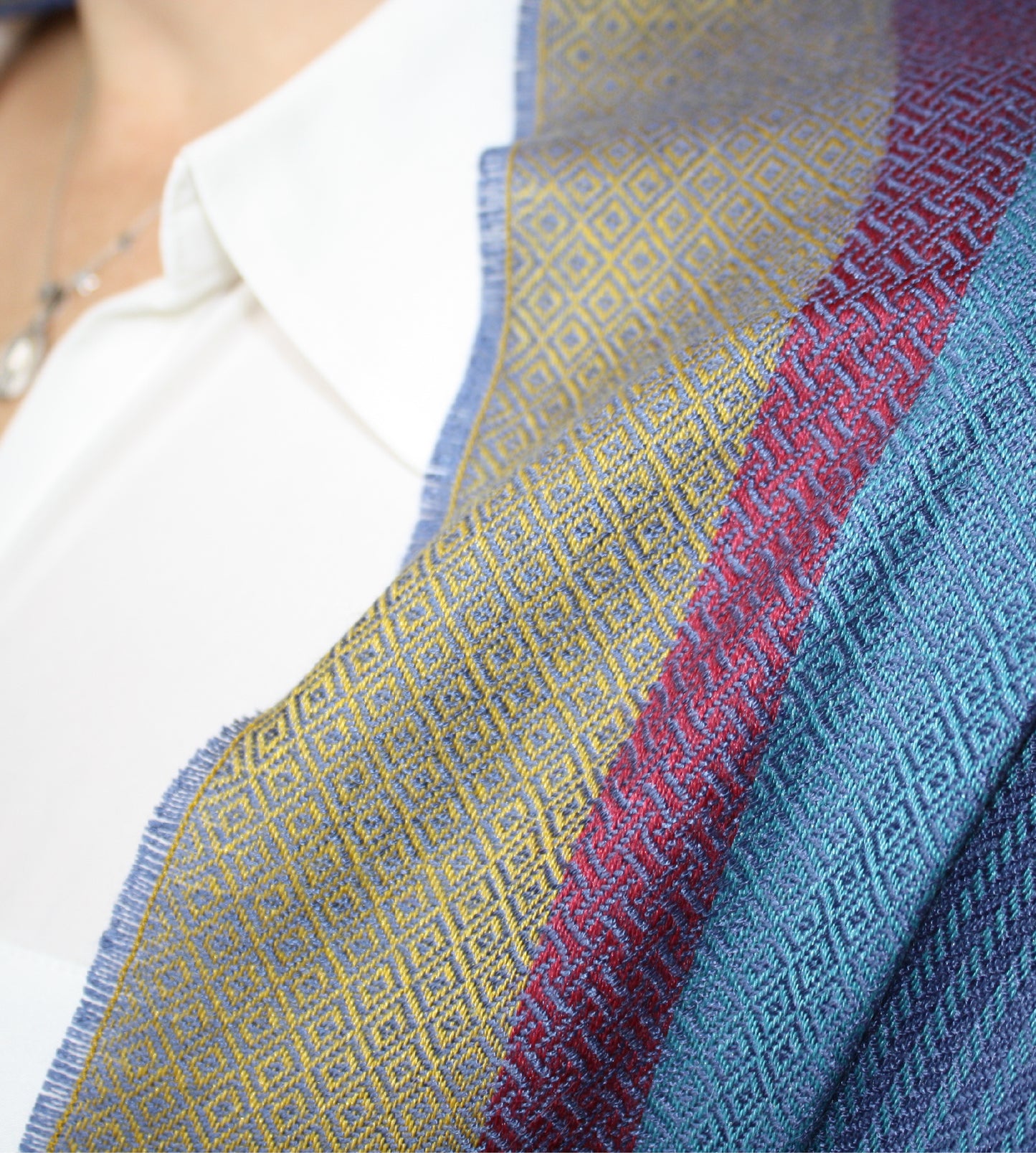 Pashminas de baby alpaca, bambú y seda